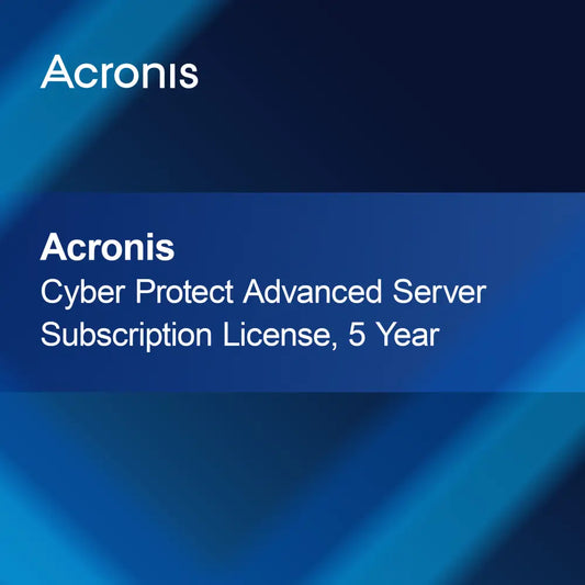 Předplatné licence Acronis Cyber Protect Advanced Server, 5 let