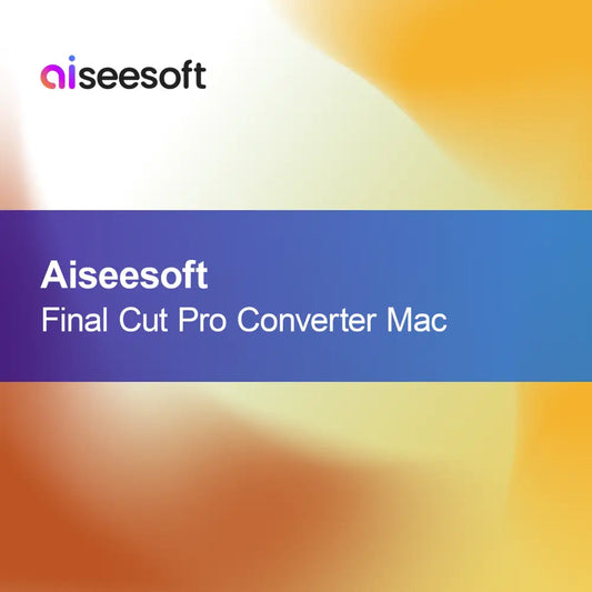 Aiseesoft Final Cut Pro Conversor para Mac