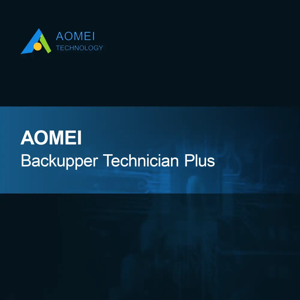 AOMEI Yedekleyici Teknikeri Plus