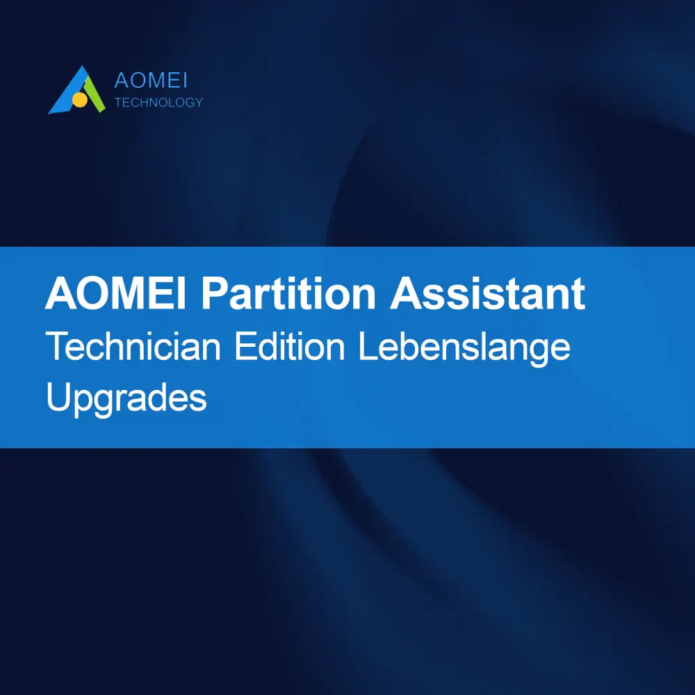 AOMEI Partition Assistant Technician Edition Pembaruan Seumur Hidup