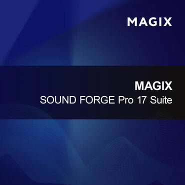 MAGIX SOUND FORGE Pro 17 Sada