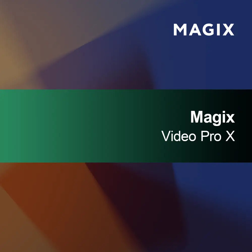 MAGIX Vidéo Pro X
