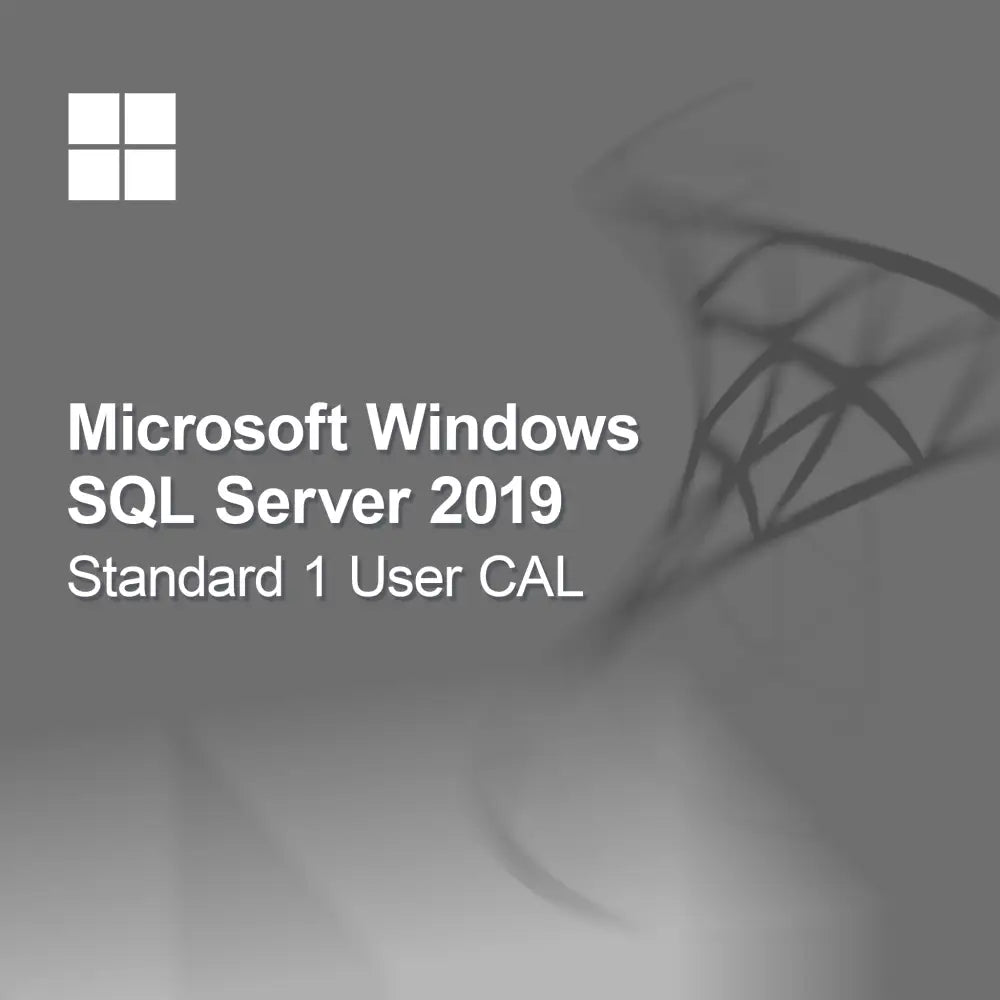 Microsoft SQL Server 2019 Standard 1 Gebruiker CAL