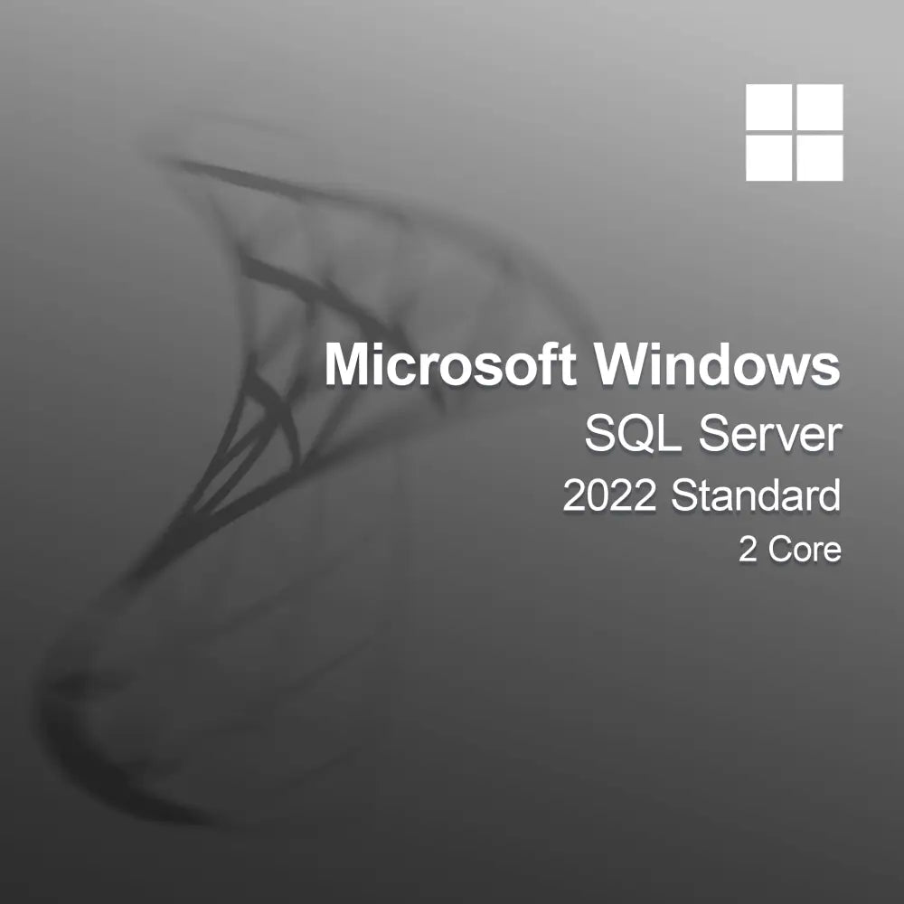 Microsoft SQL Server 2022 Standard 2 kjerner
