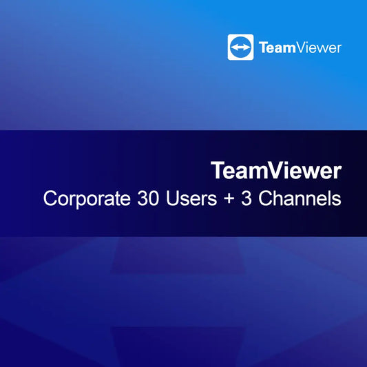 TeamViewer Corporate 30 Pengguna + 3 Saluran