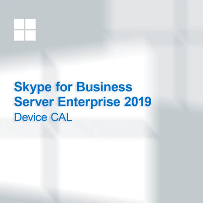 Licence d'accès client (CAL) pour appareil Skype for Business Server Enterprise 2019